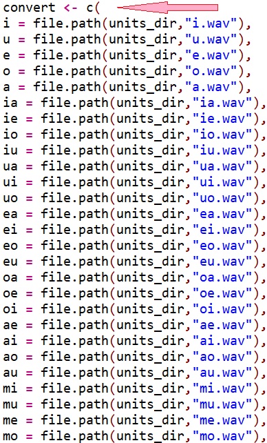 linking ipa to wav 5